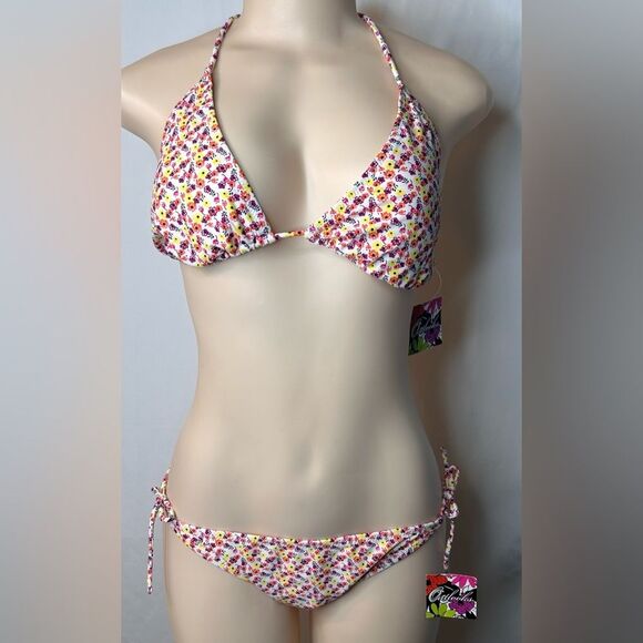 Outlaw Other - NWT Bathing Suits Outlooks Women’s Swimsuit Top Bottoms Floral Print Size XL